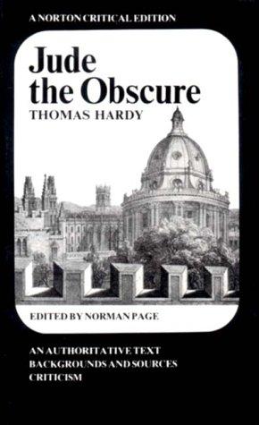 Thomas Hardy: Jude the Obscure (1978, W. W. Norton & Company)