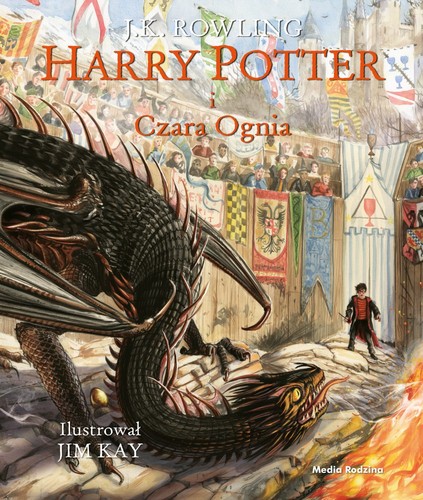 J.K. Rowling: Harry Potter i Czara Ognia, wydanie ilustrowane (Polish language, 2019, Media Rodzina)