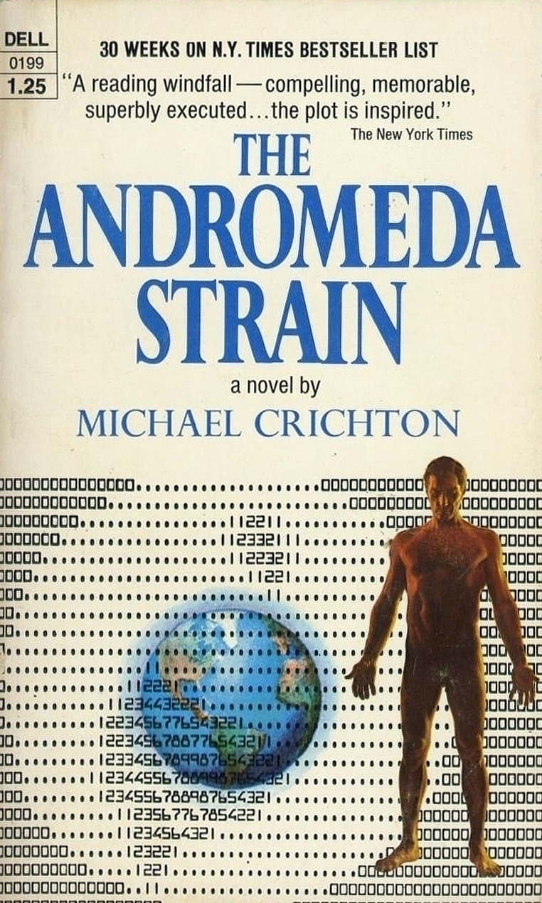 Michael Crichton, Michael Crichton: The Andromeda Strain (AudiobookFormat, 1994, NLS book on Tape)